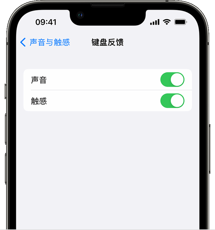 吴起苹果14维修店分享如何在 iPhone 14 机型中使用触感键盘 