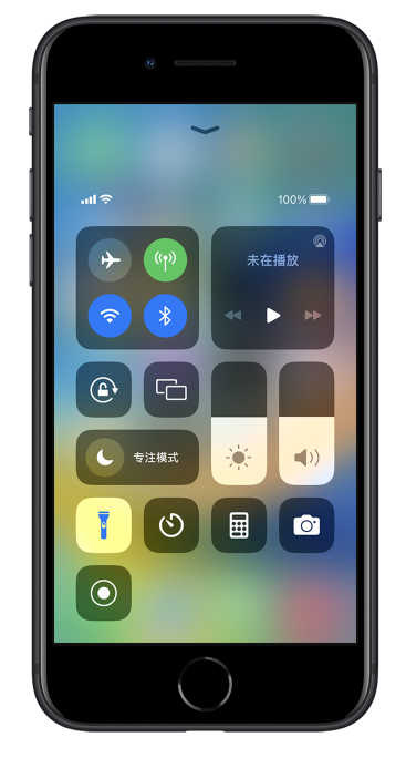 吴起苹果14维修分享苹果iPhone 14 Pro手电筒开启方法 